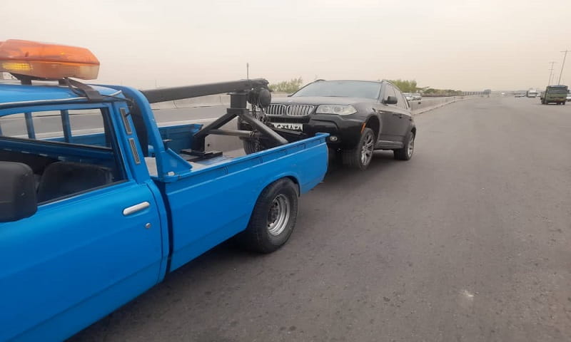 امداد خودرو جاده اصفهان شهرضا
